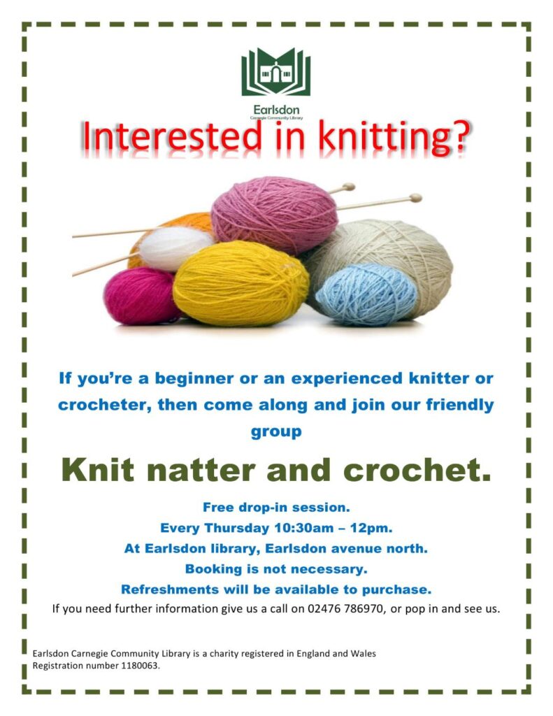 Knit and natter